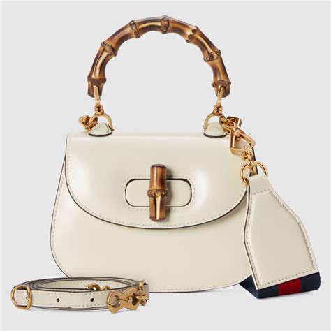 aanbieding gucci bamboo|Gucci bamboo mini handle bag.